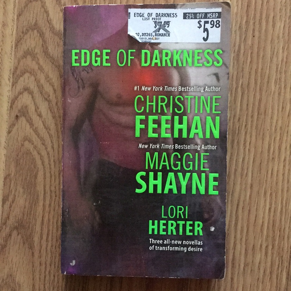 Edge of Darkness by Christine Feehan (paperback)
